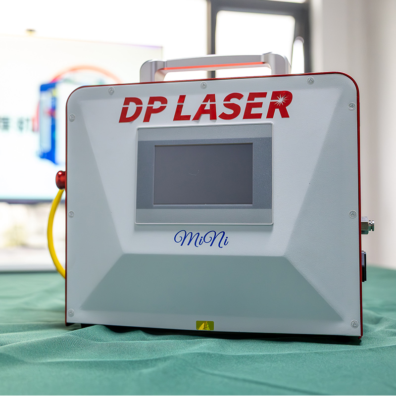 Handheld Fiber Laser Welding Machine in operation