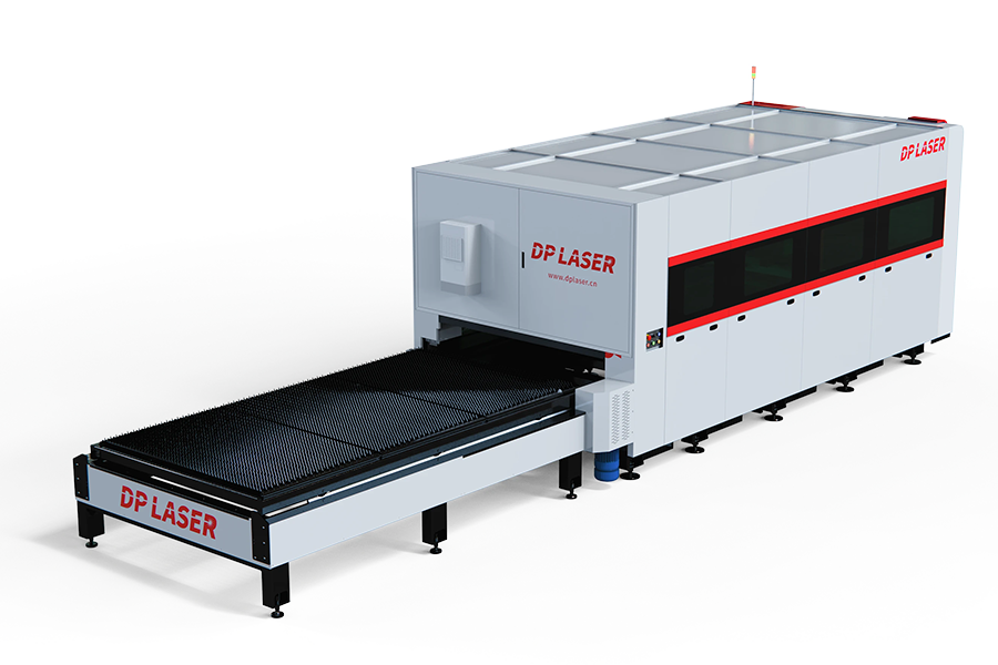 Dual-Chuck Heavy-Duty Tube Laser Cutter