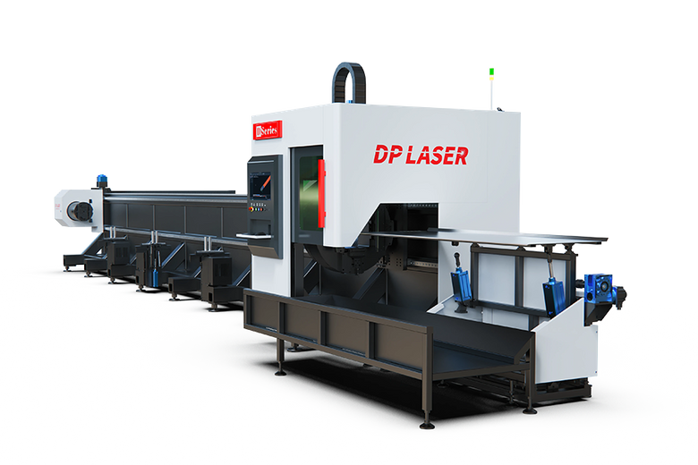 D-Series Dual-Chuck High-Speed Zero-Scrap Tube Laser Cutting Machine