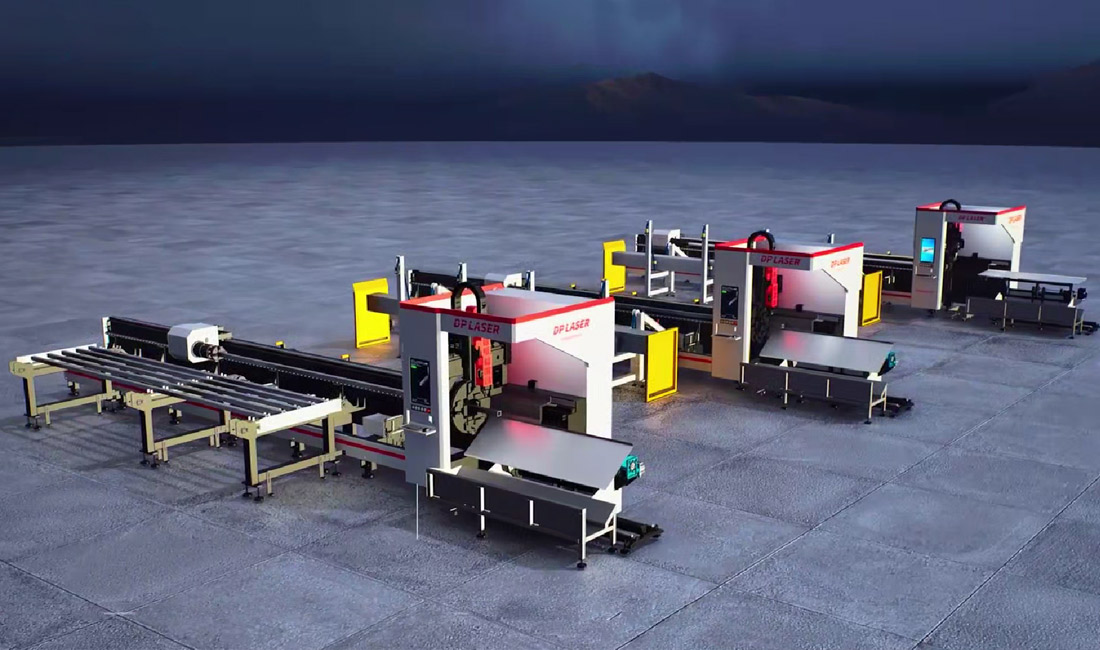 G Series Two-Chuck Pipe Cutting Machine -EN