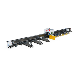 L-Series Triple-Chuck Zero-Scrap Heavy-Duty Tube Laser Cutting Machine