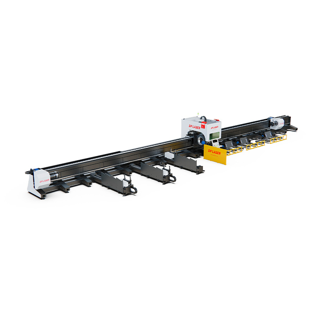 L-Series Triple-Chuck Zero-Scrap Heavy-Duty Tube Laser Cutting Machine