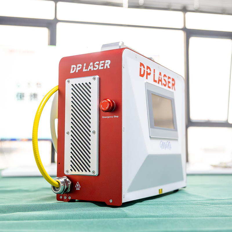 Laser Spot Welder in operation
