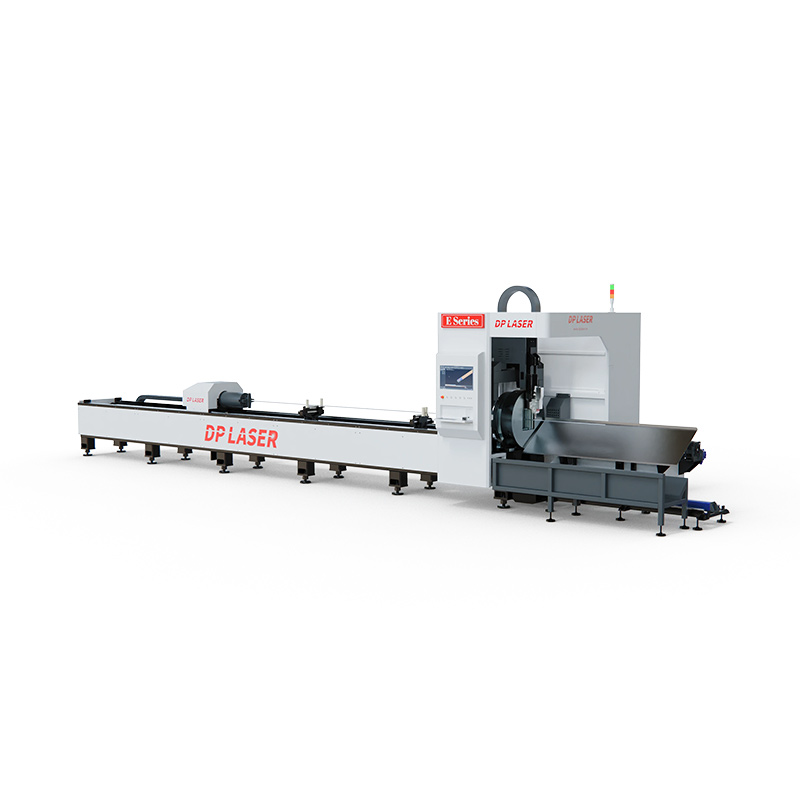 Industrial Tube Laser Cutter processing steel